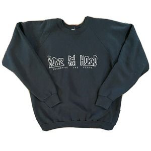 Vintage 90s Embroidered Boyz in the Hood Sweatshirt